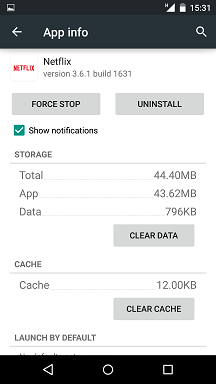 Android App details