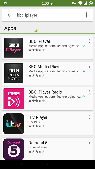 Now, you can look for the region restricted apps in your Google Play Store