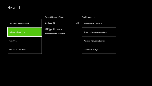 Advanced Settings