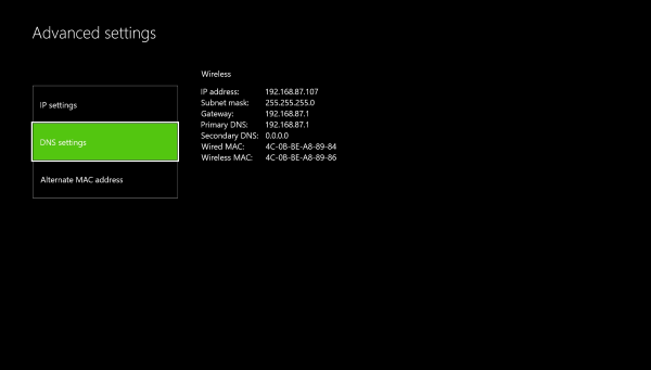 DNS Settings