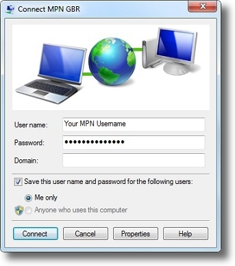 Windows 7 connect to VPN 