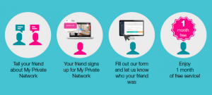 refer a friend and earn free VPN service