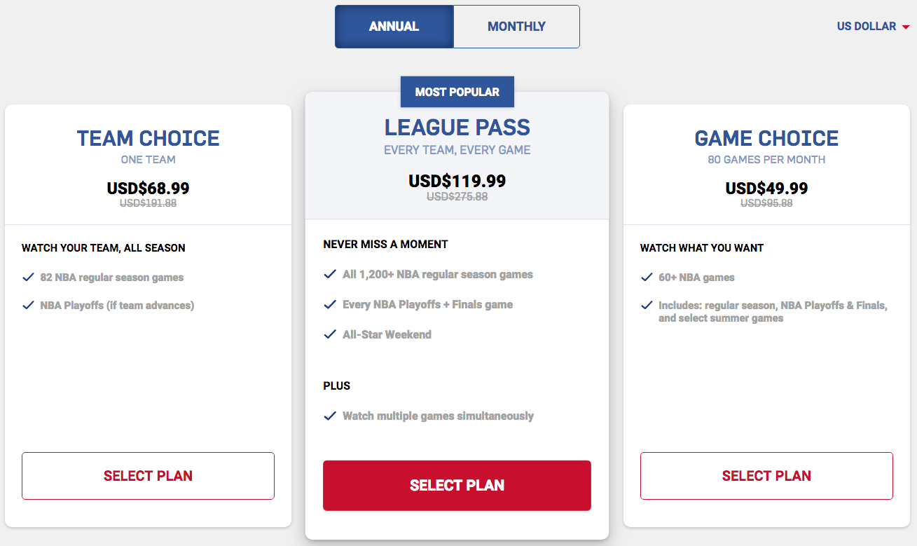 FREE NFL Game Pass and NBA League Pass Subscriptions