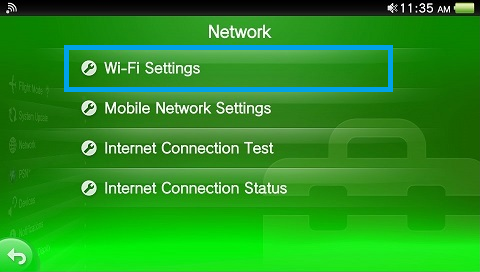 Wi-Fi Settings