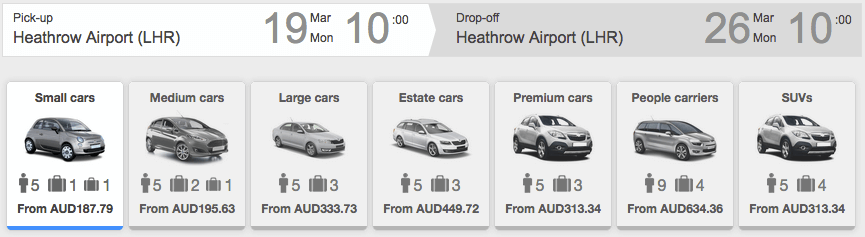 RentalCars Australia