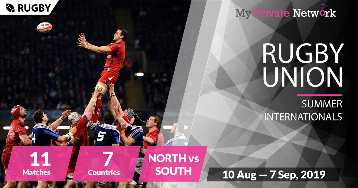 MPN Presents Rugby Union Summer Internationals 2019